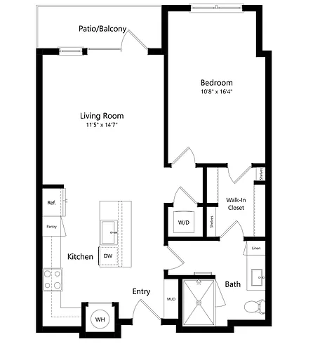 Floor plan Amelia
