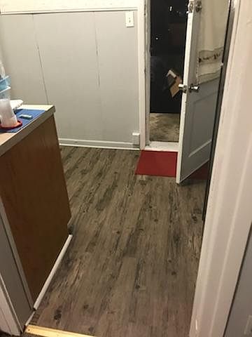 Private entrance through the back of the house.
