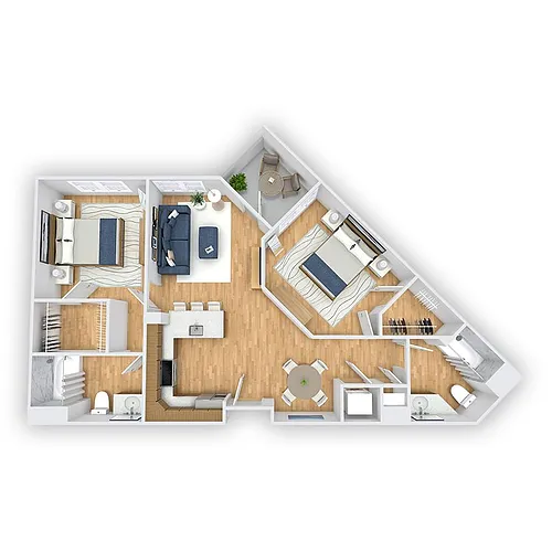Floor plan Northwood Affordable