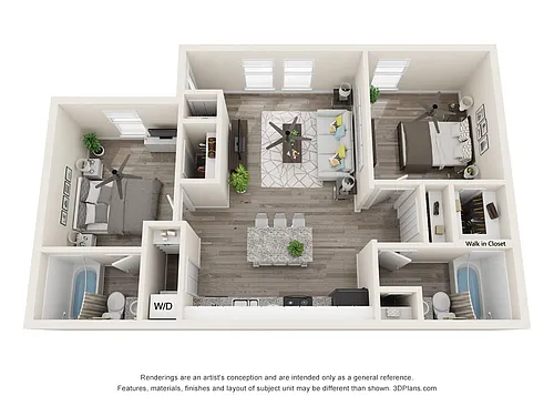 Floor plan 2X2