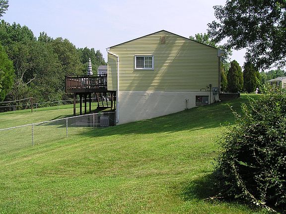 Left side of property