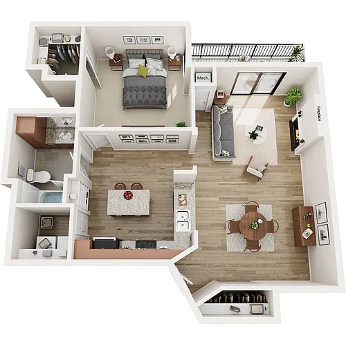 Floor plan A17
