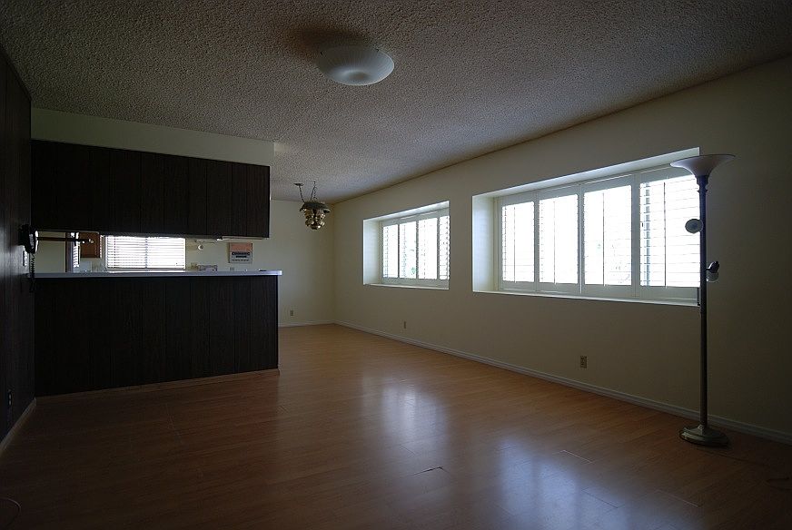 Family room and dining room