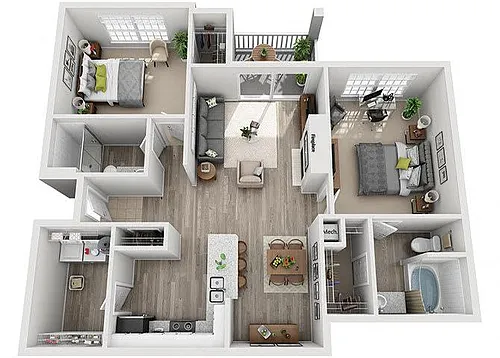 Floor plan B4