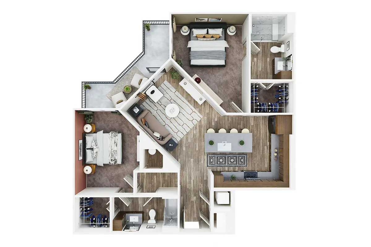 Floor plan B4