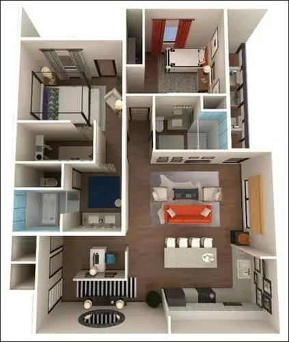 Floor plan White