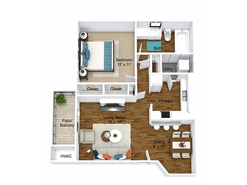 Floor plan Madison