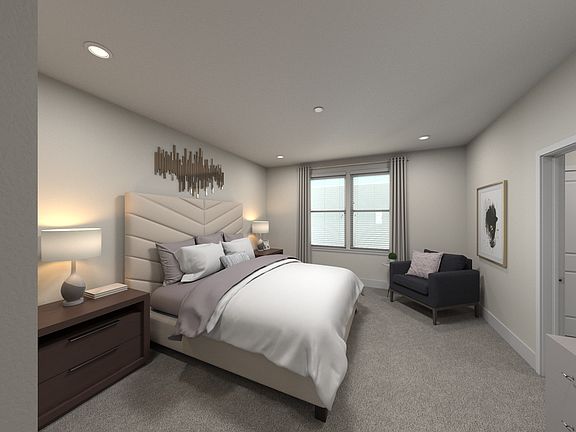 The primary suite offers a private retreat.