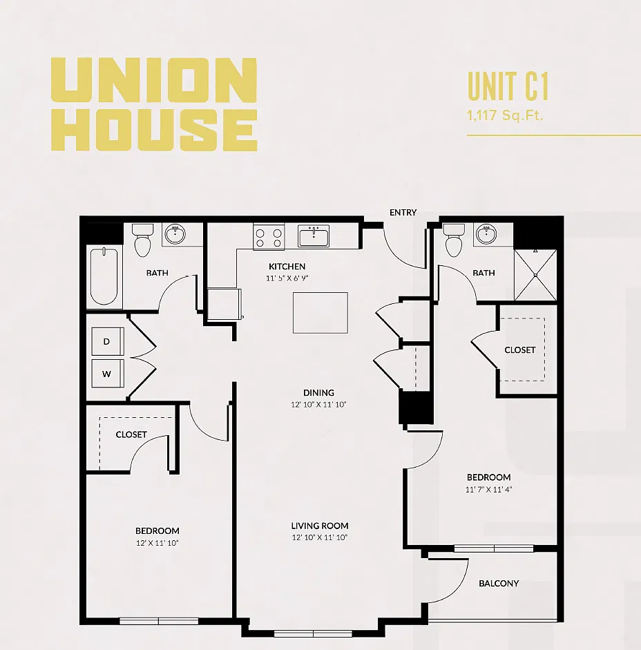 Floor plan C1