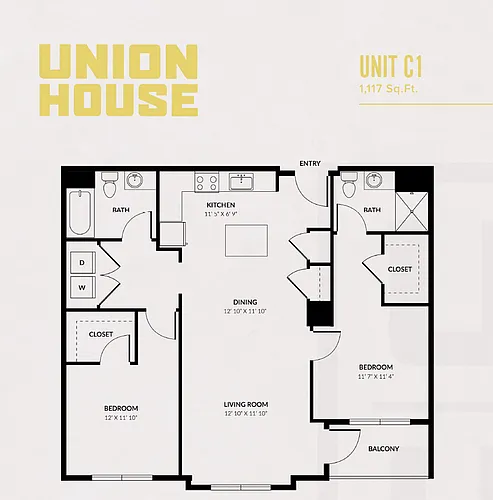 Floor plan C1