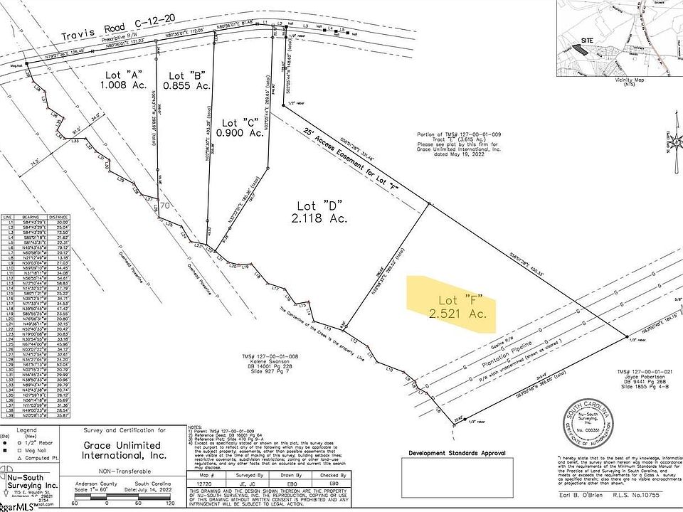 2nd image of 0 Travis Rd Lot F