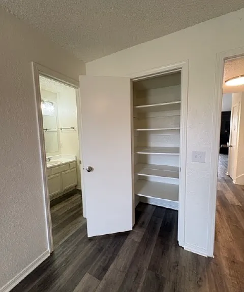 Master bath and extra storage