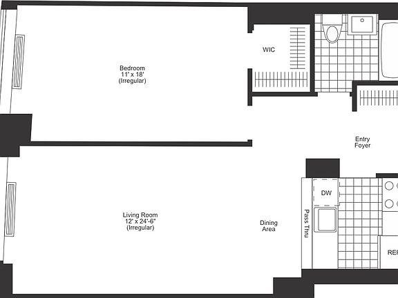 2nd image of 400 Chambers St APT 4F
