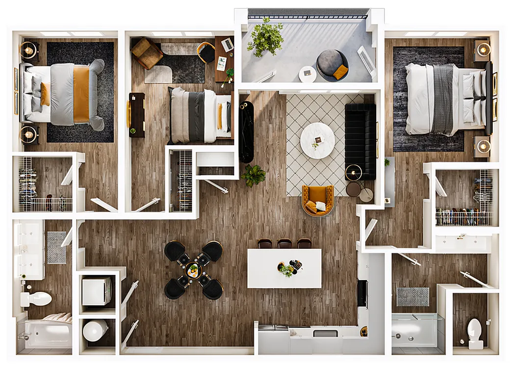 Floor plan C1
