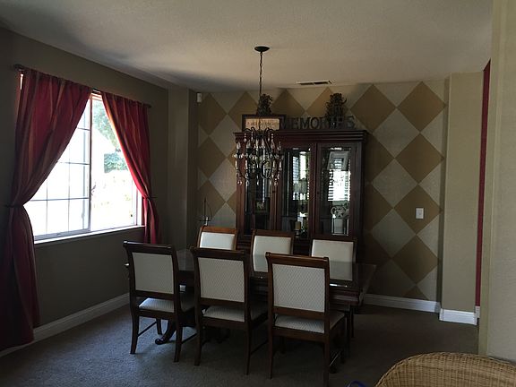 Formal dining area