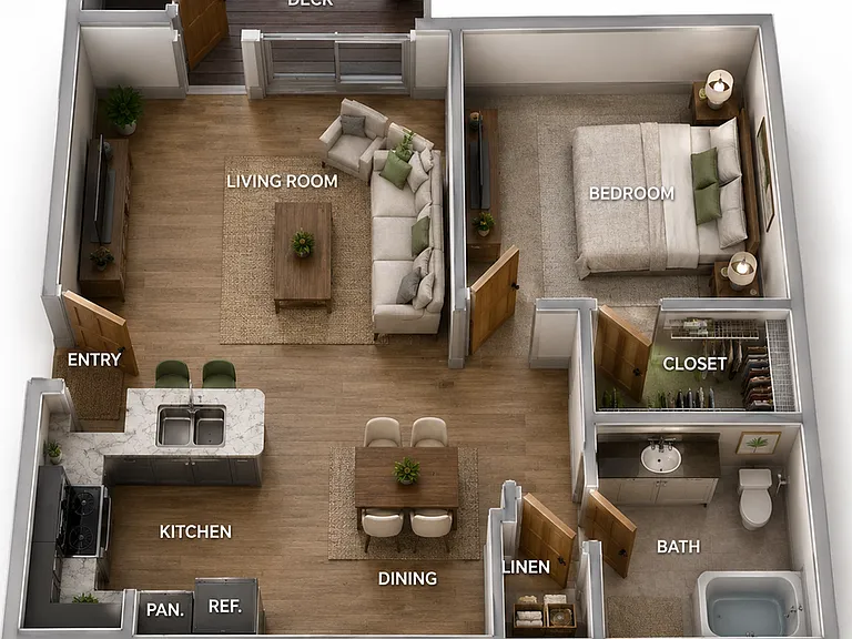 One Bedroom Luxury One Bedroom Luxury