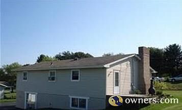 View of rear of home
