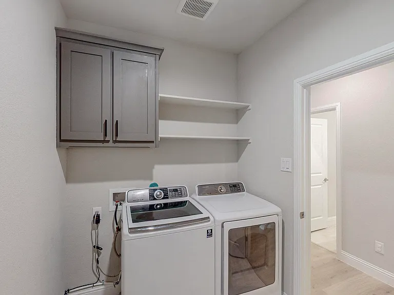 Built with the laundry room connected for ultimate functionality