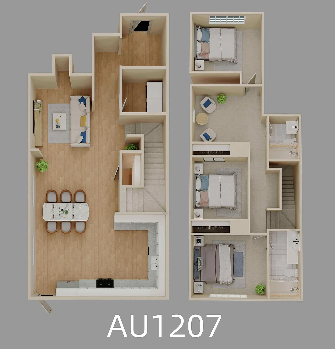 Floor plan Bayridge