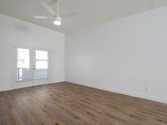 2 bed, 2 bath - large open living space with new plank flooring