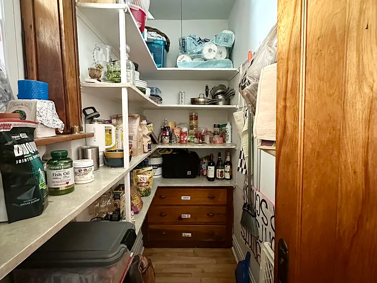 large pantry off kitchen