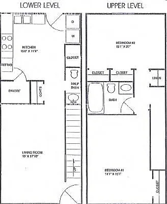 Great 2 bedroom townhouse community located near downtown Dallas — Photo 3