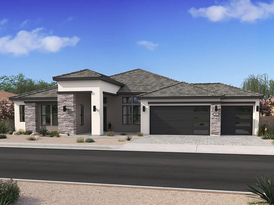 Denver Contemporary Z 5-Car Garage