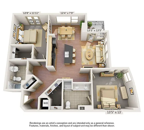 Floor plan Calloway