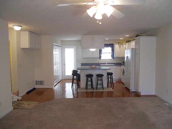 view from LR to Kitchen