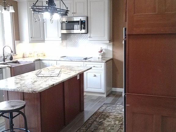 island copper pot/pan light