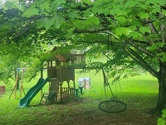 3story playhouse&tree swing 