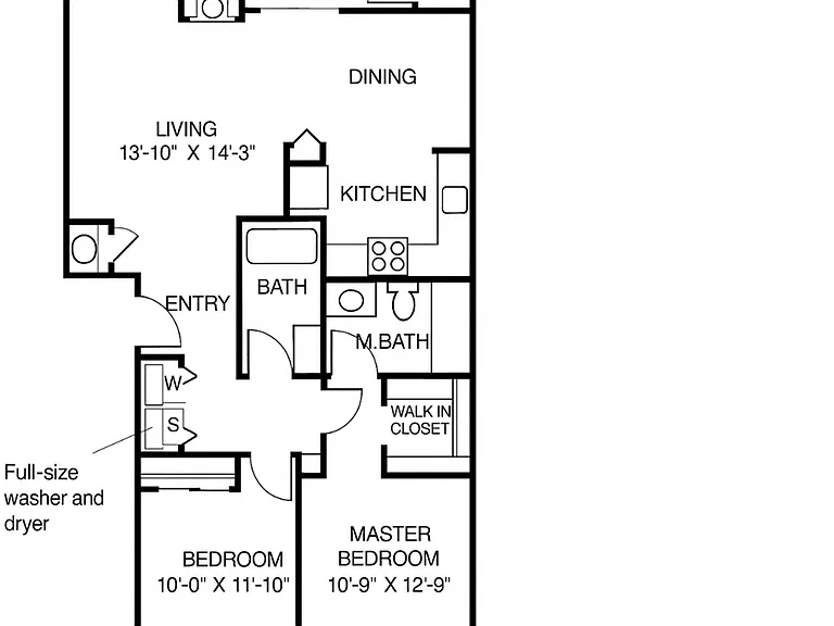 2x2 Standard l 982 sq ft l Canyon Park 2x2 Standard l 982 sq ft l Canyon Park