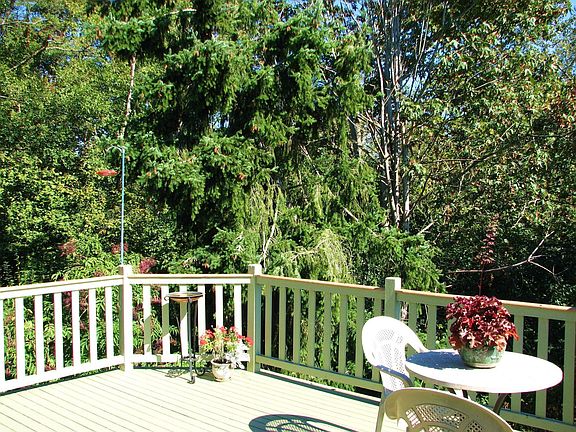 DECK OFF KITCH OVERLOOKS WOODS