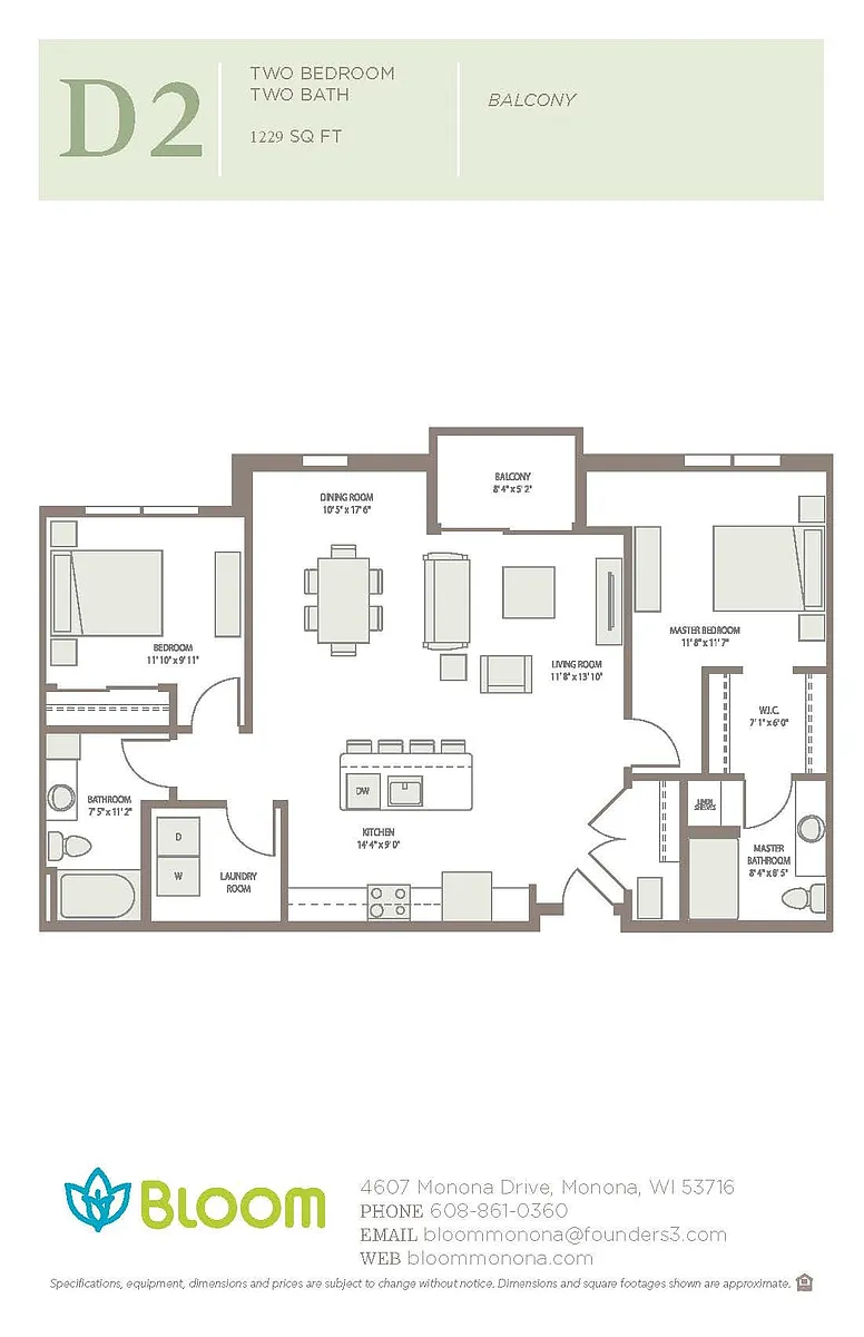 Floor plan D2