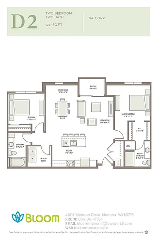Floor plan D2