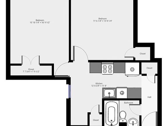 2nd image of 350 Roebling St #13