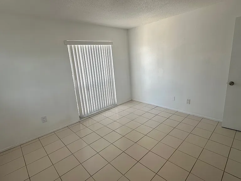 bedroom - tile floor