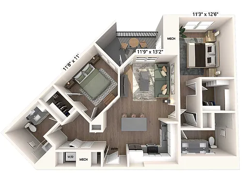 Floor plan BM06d-Upgrade