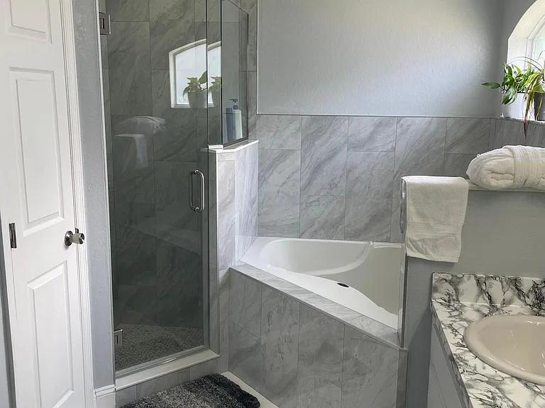 Master bathroom