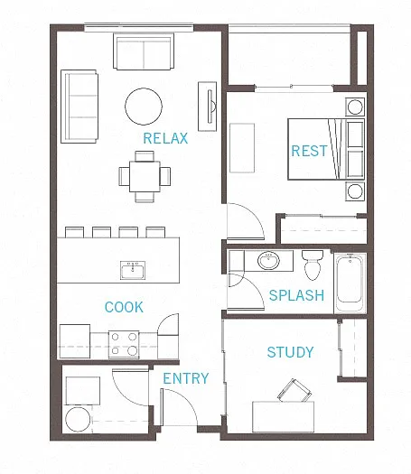 Floor plan A25