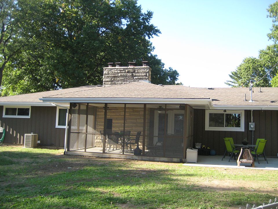 Screen patio & concrete patio