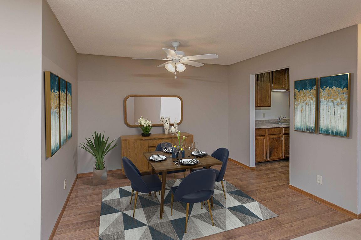 Designated dining areas