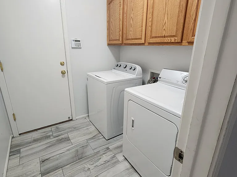 New washer and dryer