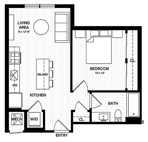Floor plan A3A