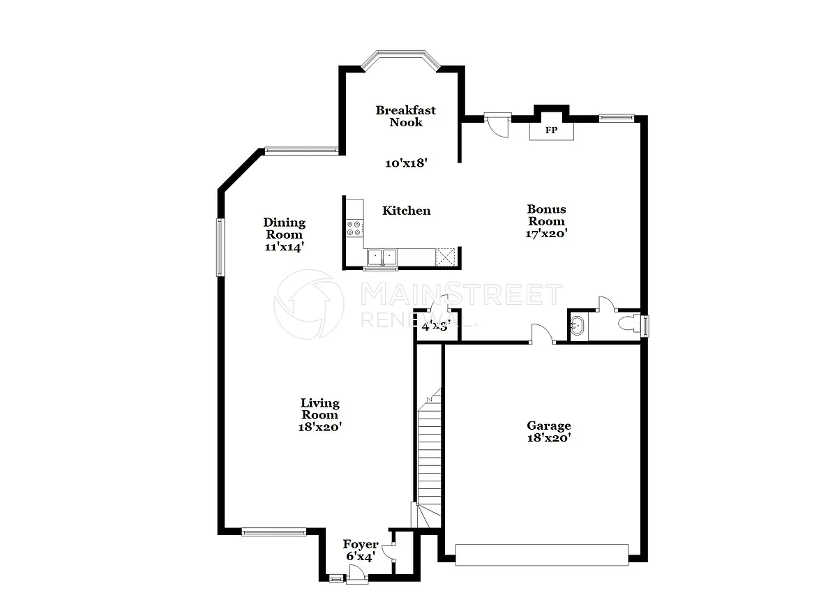 Floor Plan - 2710 Virginia Cv