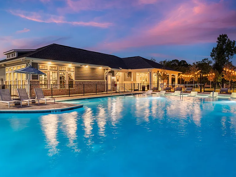 Resort-style Swimming Pool with Tanning Ledges