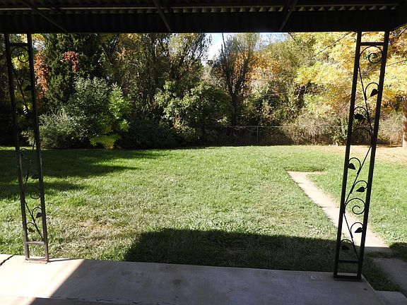 backyard backs to Ralston Creek