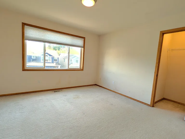Bedroom 1 - with walk-in closet