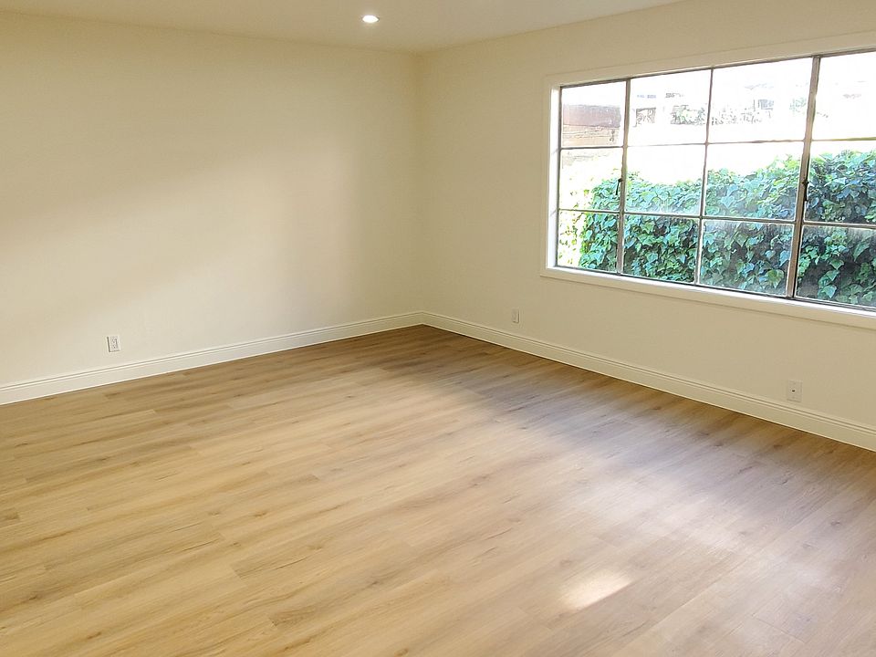 Living Room with New Vinyl Plank Flooring