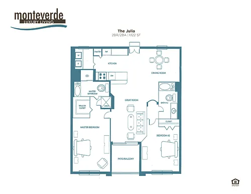 Floor plan The Julia